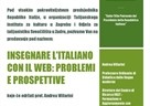 Insegnare l'italiano con il web: problemi e prospettive
